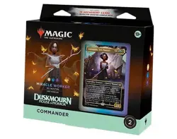 Magic The Gathering Duskmourn House of Horror Miracle Worker Commander Deck - Image 1