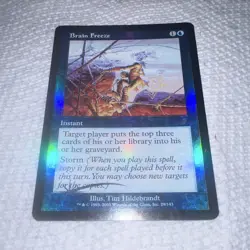 Magic: The Gathering Brain Freeze Scourge Foil English #29/143 - Image 4