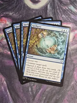 x4 Spellgyre BLB Bloomburrow MTG 72 UNCOMMON M/NM 4x - Image 1