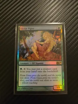 Magic The Gathering - M10: Elvish Piper Foil NM - Image 1