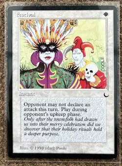 Festival - The Dark - Magic The Gathering MTG - Image 1