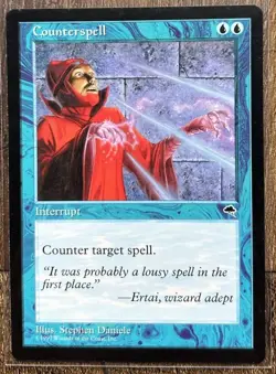MTG Counterspell Tempest TMP Legacy Vintage EX - Image 1