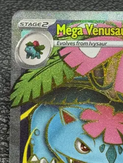 Mega Venusaur Ex 155/132 - Full Art Ultra Rare - Pokemon TCG: Mega Evolution NM - Image 2
