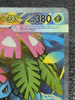 Mega Venusaur Ex 155/132 - Full Art Ultra Rare - Pokemon TCG: Mega Evolution NM - Image 3