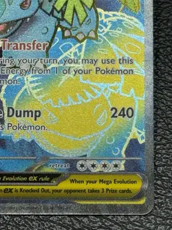 Mega Venusaur Ex 155/132 - Full Art Ultra Rare - Pokemon TCG: Mega Evolution NM - Image 4