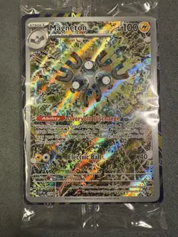 Magneton 159 BLACK STAR PROMO SEALED Surging Sparks HOLO Pokemon Card - Image 2