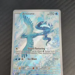 Pokemon TCG Articuno Sv09: Journey Together 161/159 HP110 Illus Rare Holo EN - Image 1