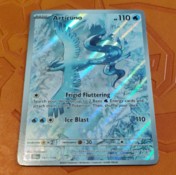 Pokemon TCG Articuno 161/159 Journey Together Illustration Rare Holo Eng - Image 1