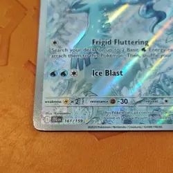 Pokemon TCG Articuno 161/159 Journey Together Illustration Rare Holo Eng - Image 5