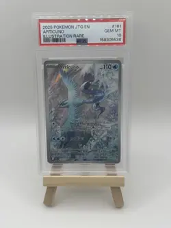 Pokemon TCG Articuno 161/159 Illustration Rare Journey Together PSA 10 - Image 1