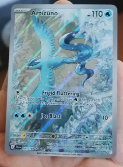Articuno Pokemon TCG Journey Together Illustration Rare Card 161/159 - Image 1