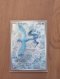 Pokemon TCG Journey Together Articuno Card 161/159 Illustration Rare - Image 1