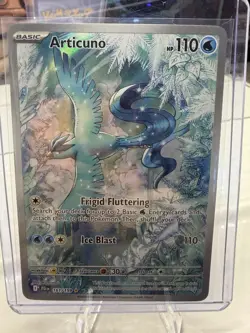 Pokemon TCG Articuno Journey Together 161/159 Near Mint Condition - Image 1