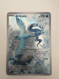 Pokemon TCG Articuno 161/159 Illustration Rare Journey Together NM/M Condition - Image 1