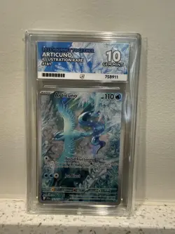 Pokemon TCG Articuno Card Journey Together 161/159 Ace 10 Gem Mint - Image 1