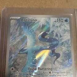Pokemon TCG SV09 Journey Together Articuno 161/159 IR Holo 110HP EN - Image 3