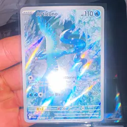 Pokemon TCG Articuno 161/159 Sv09 Journey Together IR Holo 110HP EN - Image 1