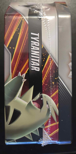 Pokemon TCG V Strikers Tin Tyranitar V Foil Promo Factory Sealed New - Image 5