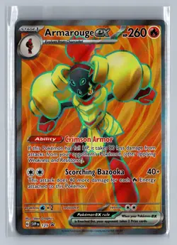 Armarouge ex 125 Holo Promo Scarlet & Violet Promo Pokemon NM/M - Image 1