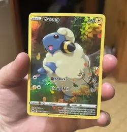 Pokemon TCG Mareep GG34/GG70 Crown Zenith Galarian Gallery Holo Ultra Rare NM - Image 1
