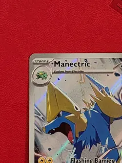 Manectric PBL Sv: Pitch Black #089/084 Illustration Rare NM pokemon psa - Image 2