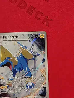 Manectric PBL Sv: Pitch Black #089/084 Illustration Rare NM pokemon psa - Image 3