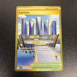 Pokemon TCG Levincia 244/182 Secret Rare Destined Rivals NM - Image 1