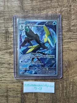 Pokemon TCG Inteleon 142/132 Illustration Rare Secret Rare Mega Evolution - Image 1