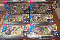 LOT OF 6 Pokemon TCG Mega Zygarde ex Premium Collection Box Sealed Brand New - Image 1