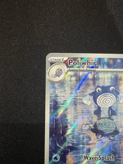 Poliwhirl 176/165 Sv: Scarlet & Violet 151 Illustration Rare Pokemon TCG NM - Image 2