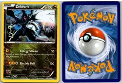 Zekrom 64/108 Holo Rare Roaring Skies Pokemon Reverse Holo - Image 3