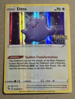 Ditto 053/078 Pokemon GO Holo - Image 1