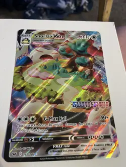 The Pokemon Company Snorlax VMAX 142/202 Jumbo Oversized Full Art Holo Eng - Image 2