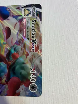 The Pokemon Company Snorlax VMAX 142/202 Jumbo Oversized Full Art Holo Eng - Image 3