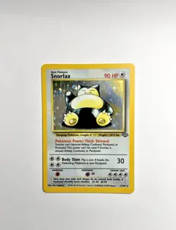 1999 Snorlax ⭐ 11/64 Unlimited Vintage WOTC Holo Rare Jungle Pokemon LP - Image 1