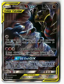 Garchomp & Giratina GX - ⭐ SM193 Holo Promo Sun & Moon Promo Pokemon HP - Image 1