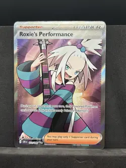 Roxie's Performance Holo Ultra Rare ME04: Chaos Rising 112/086 Pokemon - Image 1