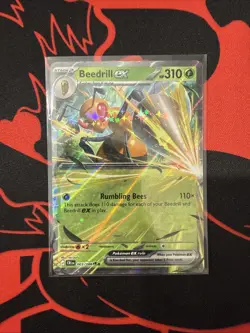 Beedrill ex 3/86 Double Rare Pokemon Chaos Rising ME04 NM 0107 - Image 1