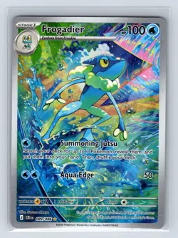 Frogadier 089/086 Holo Illustration Rare Chaos Rising Pokemon Near Mint - Image 1