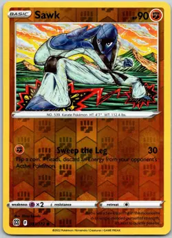 Sawk 081/172 Reverse Holo Common Brilliant Stars NM - Image 1
