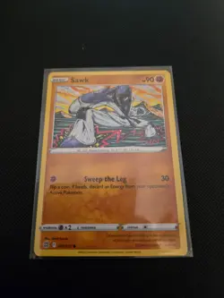 Sawk 81/172 Brilliant Stars Common Pokemon TCG 2022 - Image 1