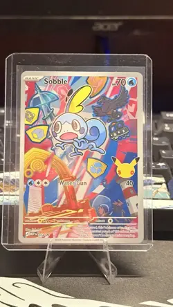 Pokemon TCG Sobble 054 SV Scarlet & Violet Promo 54 Holo First Partners - Image 1