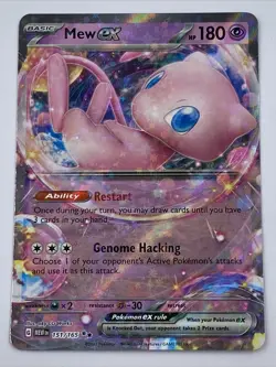 Mew Ex 151/165 Pokemon TCG: Scarlet & Violet 151 Double Rare Holo - Image 1