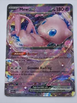 Mew Ex 151/165 Pokemon TCG: Scarlet & Violet 151 Double Rare Holo - Image 2