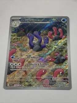 Wugtrio 224/091 Pokemon TCG: Scarlet & Violet - Paldean Fates Illustration Rare - Image 2