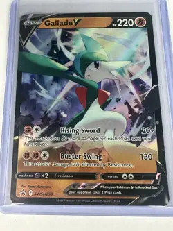 Gallade V SWSH258 Sword & Shield Black Star Promo Pokemon TCG Ultra Rare NM - Image 1
