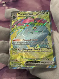 Pokemon TCG Venusaur ex 182/165 Scarlet & Violet 151 Full Art Holo Near Mint - Image 4