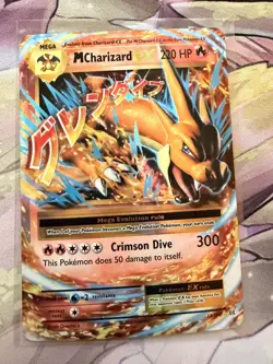 Pokemon TCG M Charizard EX 13/108 Evolutions 2016 Holo Ultra Rare - Image 1
