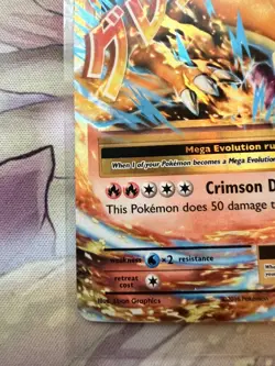 Pokemon TCG M Charizard EX 13/108 Evolutions 2016 Holo Ultra Rare - Image 4
