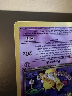 Pokemon Dark Hypno 1st Edition Regular Rare English Team Rocket 26/82 MP - Image 3